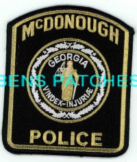 GEORGIA,MCDONOUGH POLICE 2